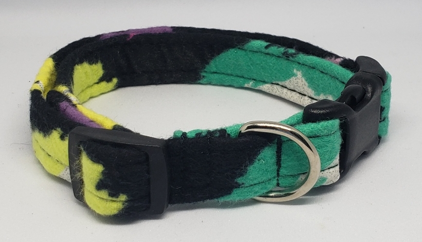 Color Splash Flannel Collar